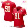 Derrick Thomas AFC Mitchell & Ness 1994 Pro Bowl Authentic Jersey – White Red