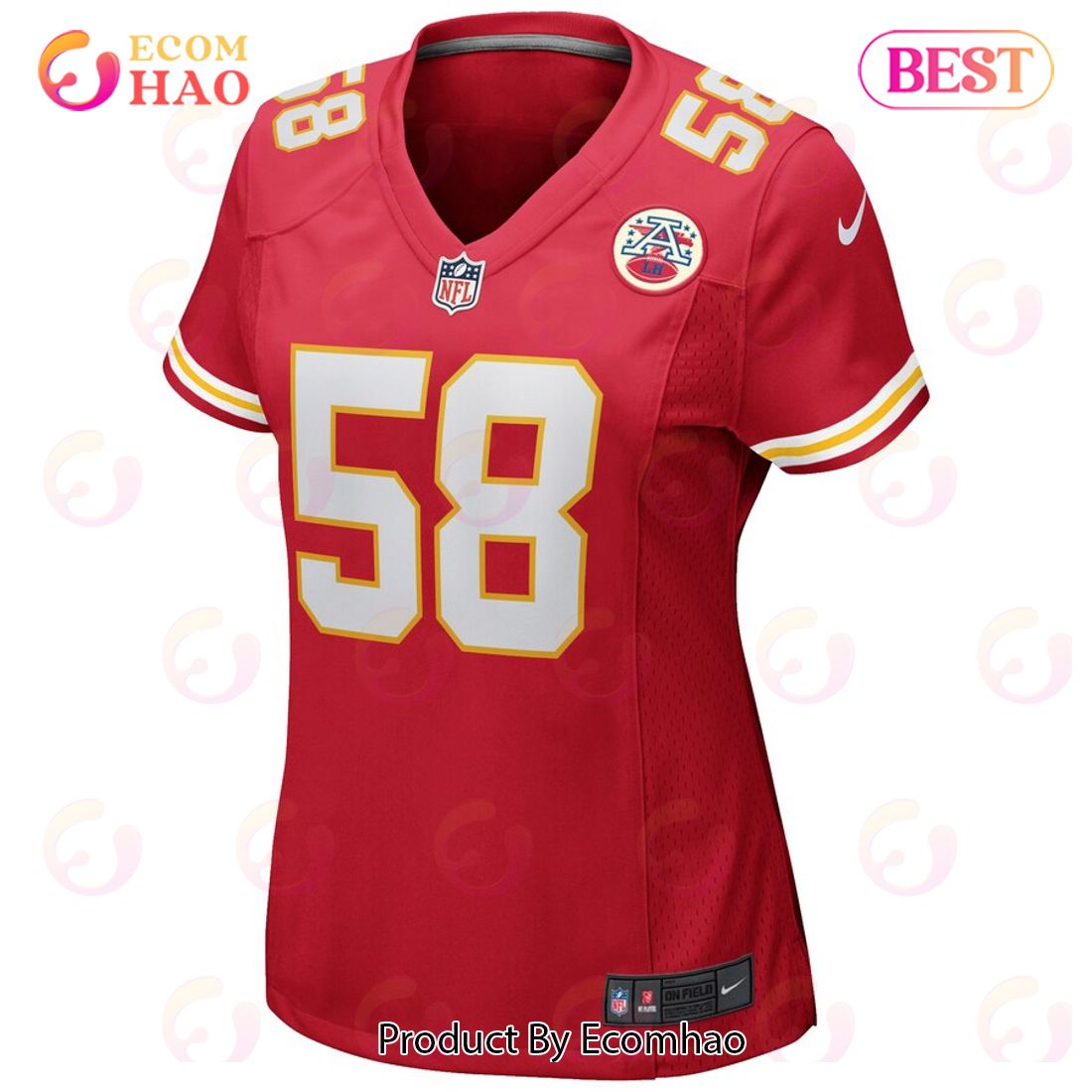 Derrick Thomas Kansas City Chiefs Nike Women’s Game Retired Player Jersey – Red Luxury Items