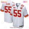 Frank Clark 55 Kansas City Chiefs Super Bowl LVII Champions 3 Stars Youth Game Jersey – Red