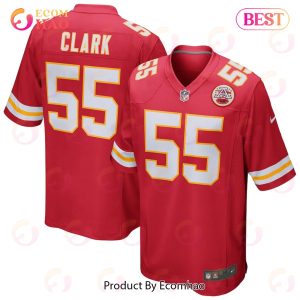 Frank Clark Kansas City Chiefs Nike Game Jersey – Red