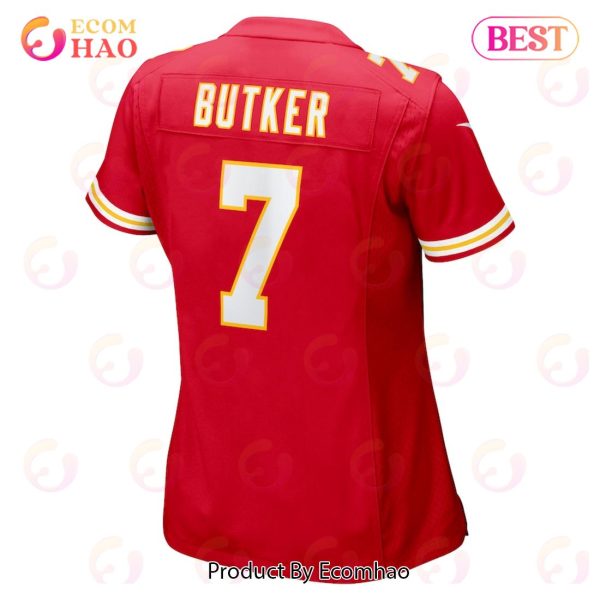 Harrison Butker Kansas City Chiefs Nike Women’s Game Jersey – Red
