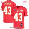 James Winchester 41 Kansas City Chiefs Super Bowl LVII Champions 3 Stars Men Game Jersey – Red James Winchester 41 Kansas City Chiefs Super Bowl LVII Champions 3 Stars Men Game Jersey – Red
