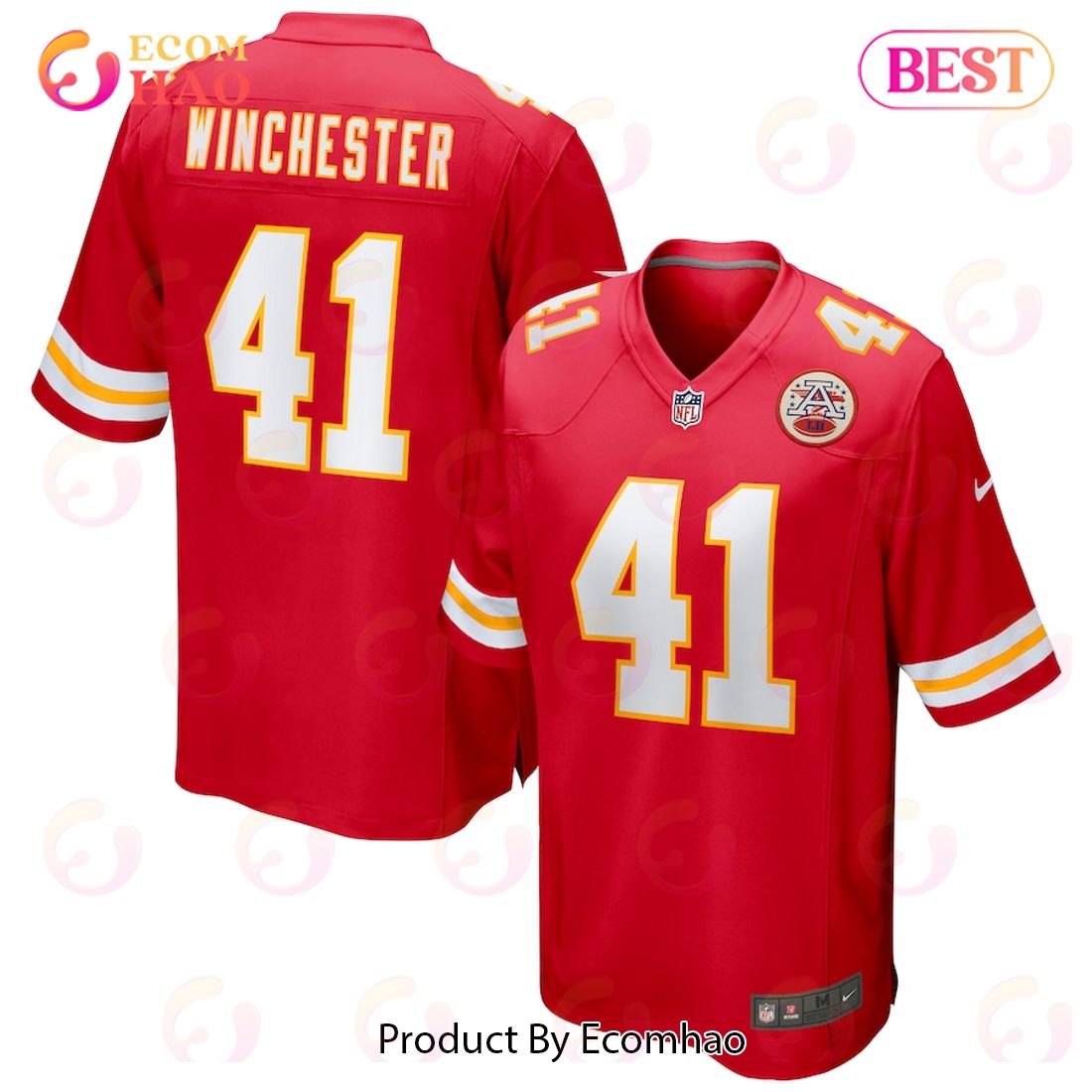 James Winchester Kansas City Chiefs Nike Game Jersey – Red Luxury Items