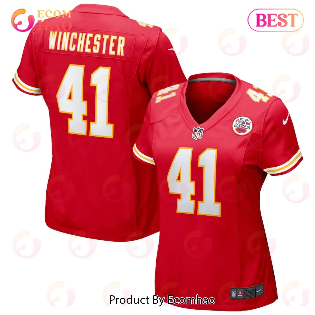 James Winchester Kansas City Chiefs Nike Women’s Game Jersey – Red Luxury Items