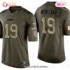 Jerick McKinnon 1 Kansas City Chiefs Super Bowl LVII Champions 3 Stars Men Game Jersey – White