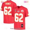 Joshua Kaindoh 59 Kansas City Chiefs Super Bowl LVII Champions 3 Stars Men Game Jersey – Red