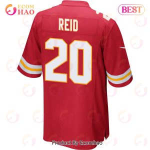 Justin Reid 20 Kansas City Chiefs Super Bowl LVII Champions 3 Stars Men Game Jersey – Red
