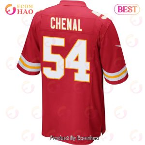 Leo Chenal 54 Kansas City Chiefs Super Bowl LVII Champions 3 Stars Men Game Jersey – Red