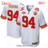 Malik Herring 94 Kansas City Chiefs Super Bowl LVII Champions 3 Stars Youth Game Jersey – Red
