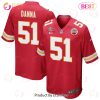 Michael Burton 45 Kansas City Chiefs Super Bowl LVII Champions 3 Stars Men Game Jersey – White