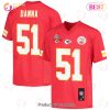 Nazeeh Johnson 13 Kansas City Chiefs Super Bowl LVII Champions 3 Stars Men Game Jersey – Red Nazeeh Johnson 13 Kansas City Chiefs Super Bowl LVII Champions 3 Stars Men Game Jersey – Red
