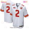 Ronald Jones 2 Kansas City Chiefs Super Bowl LVII Champions 3 Stars Men Game Jersey – Red Ronald Jones 2 Kansas City Chiefs Super Bowl LVII Champions 3 Stars Men Game Jersey – Red