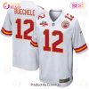Shane Buechele 12 Kansas City Chiefs Super Bowl LVII Champions 3 Stars Men Game Jersey – Red
