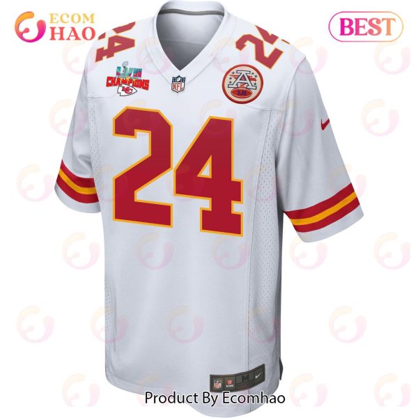 Noah Gray Kansas City Chiefs Men's Limited Super Bowl LVII Nike Jersey -  White