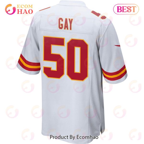 Willie Gay Kansas City Chiefs Youth Game Nike Jersey - White