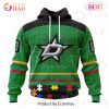 Personalized NHL Columbus Blue Jackets Specialized Design With Fearless Aganst Autism 3D Hoodie