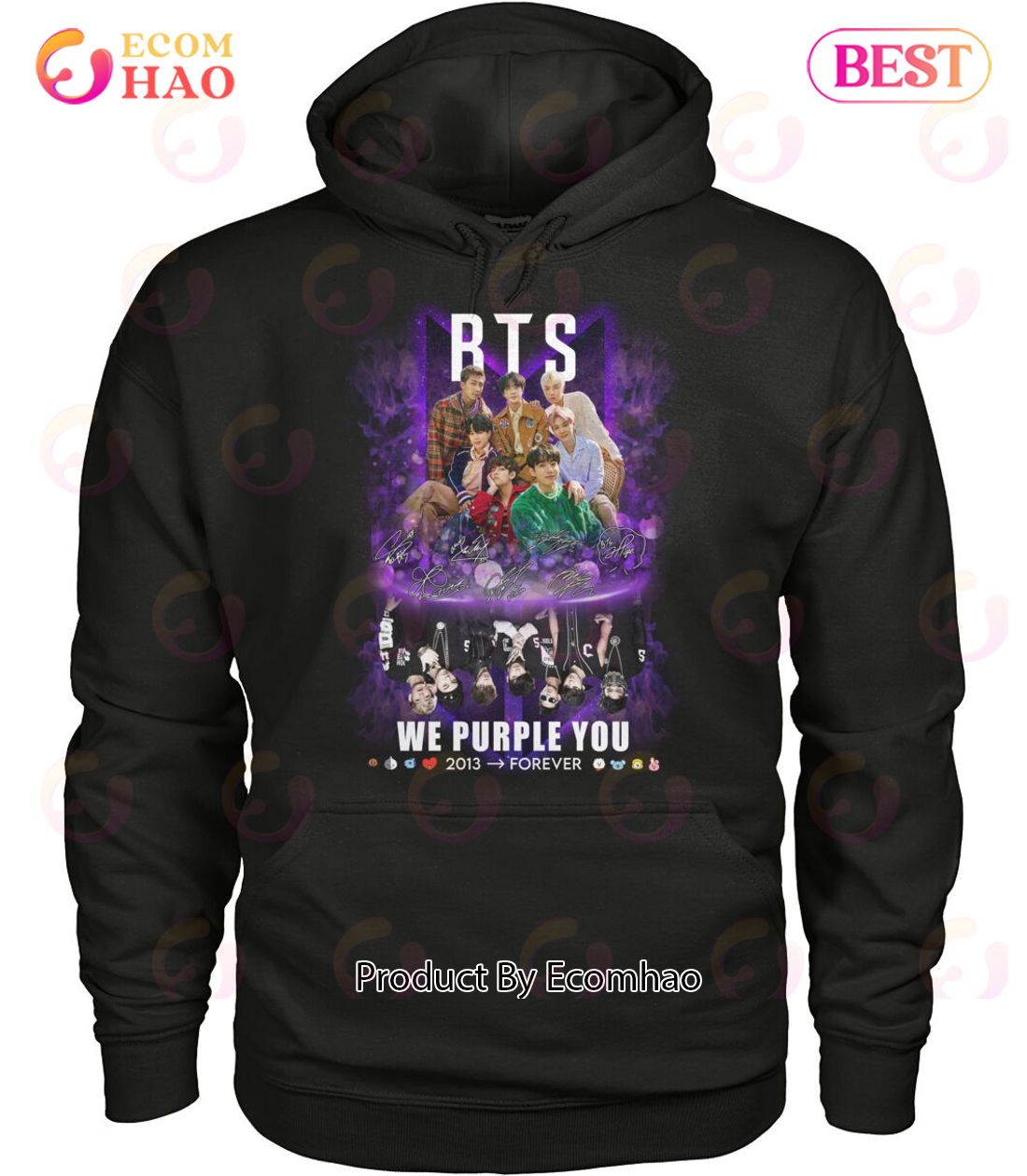 BTS We Purple You 2013 – Forever Unisex T-Shirt