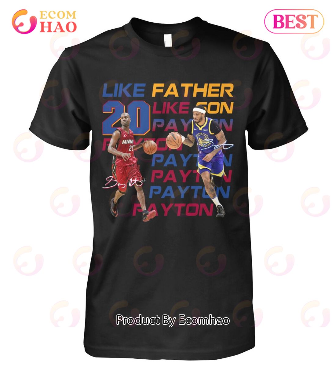 Like Father Like Son 20 Payton T-Shirt