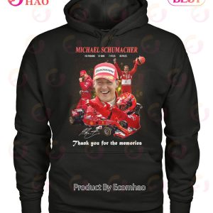 Michael Schumacher Thank You For The Memories T-Shirt