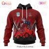 Super Rugby BNZ Crusaders Specialized Anzac Jersey Concepts 3D Hoodie Super Rugby BNZ Crusaders Specialized Anzac Jersey Concepts 3D Hoodie