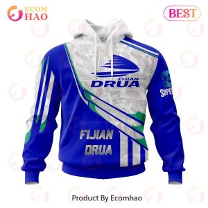 Super Rugby Fijian Drua Specialized Jersey Concepts 3D Hoodie