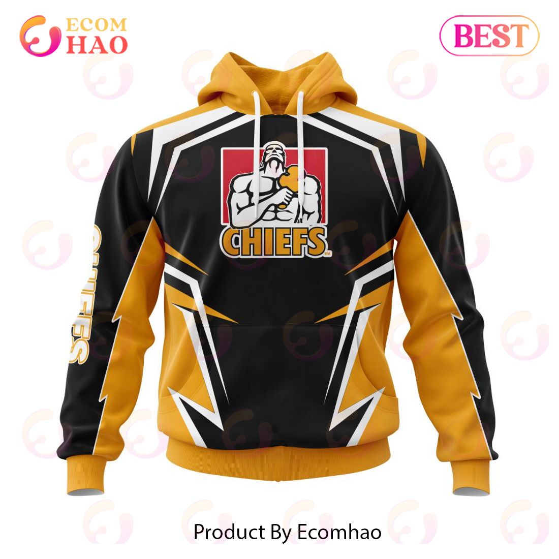 Super Rugby Gallagher Chiefs Special Kits 3D Hoodie