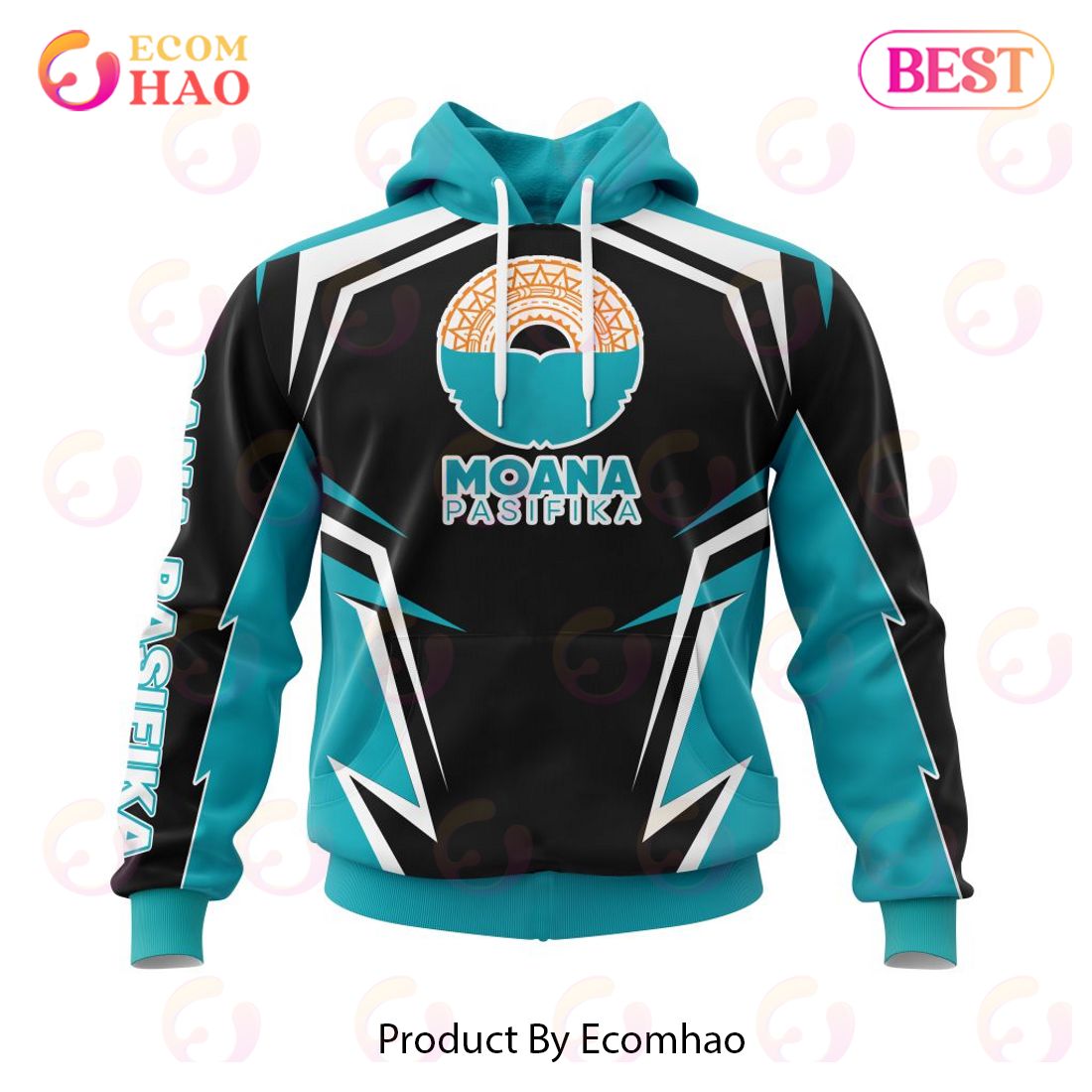 Super Rugby Moana Pasifika Special Kits 3D Hoodie