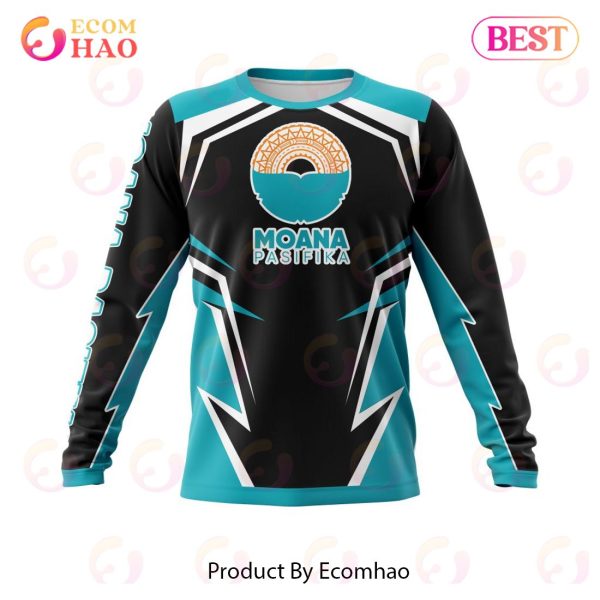 Super Rugby Moana Pasifika Special Kits 3D Hoodie