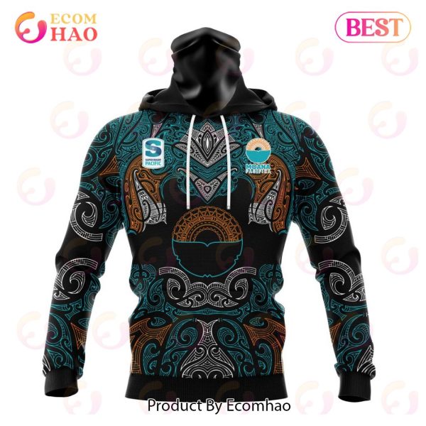 Super Rugby Moana Pasifika Specialized Indigenous Outfits Concepts  3D Hoodie