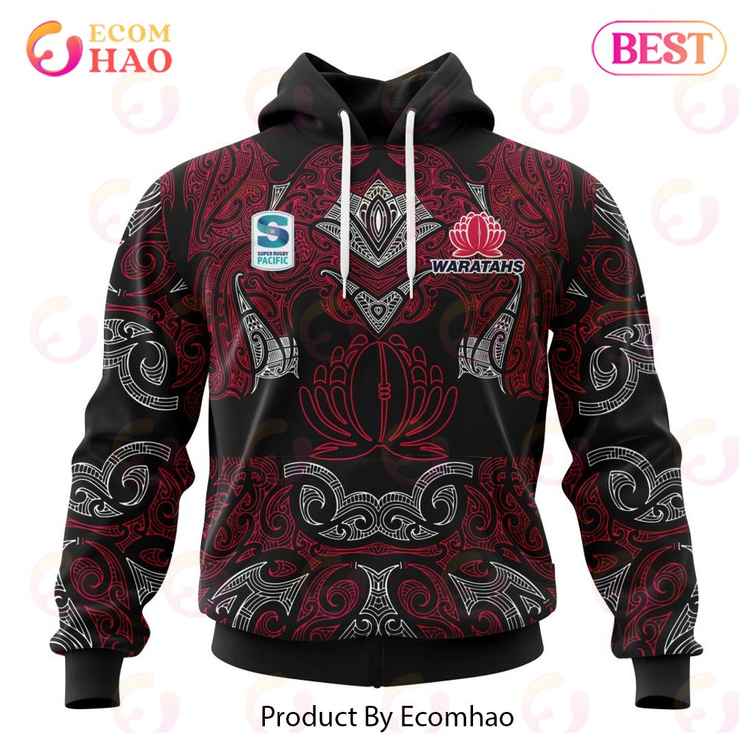 Super Rugby New South Wales Waratahs Specialized Indigenous Outfits Concepts  3D Hoodie