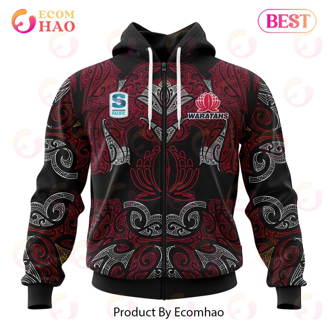 Super Rugby New South Wales Waratahs Specialized Indigenous Outfits Concepts  3D Hoodie