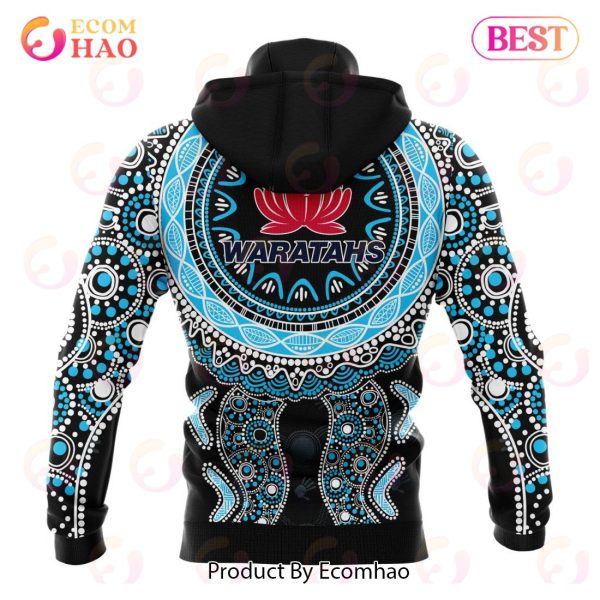 Super Rugby New South Wales Waratahs Specialized Indigenous Outfits Concepts 3D Hoodie