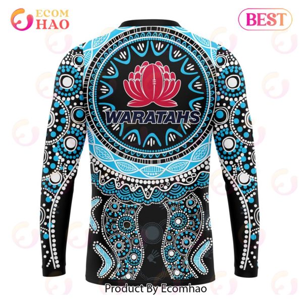 Super Rugby New South Wales Waratahs Specialized Indigenous Outfits Concepts 3D Hoodie