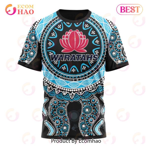 Super Rugby New South Wales Waratahs Specialized Indigenous Outfits Concepts 3D Hoodie