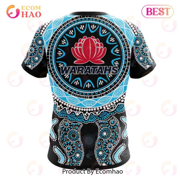 Super Rugby New South Wales Waratahs Specialized Indigenous Outfits Concepts 3D Hoodie