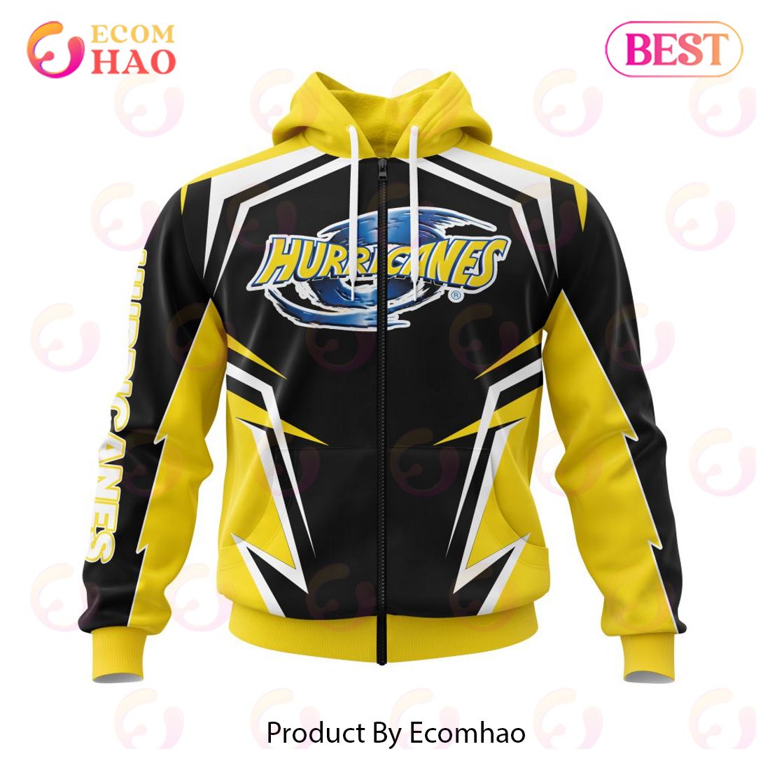 Super Rugby Wellington Huricanes Special Kits 3D Hoodie