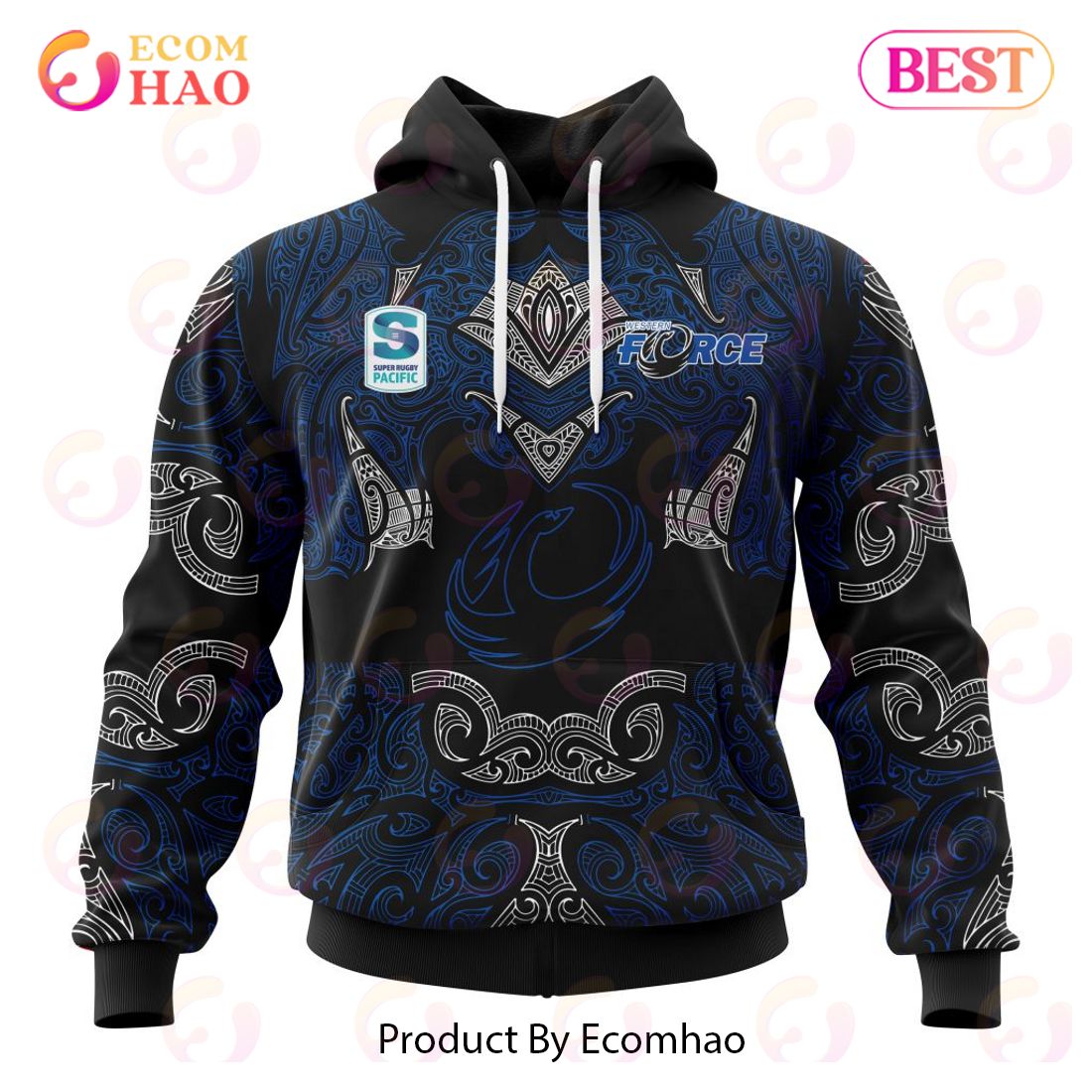 Super Rugby Western Force Specialized Indigenous Outfits Concepts  3D Hoodie