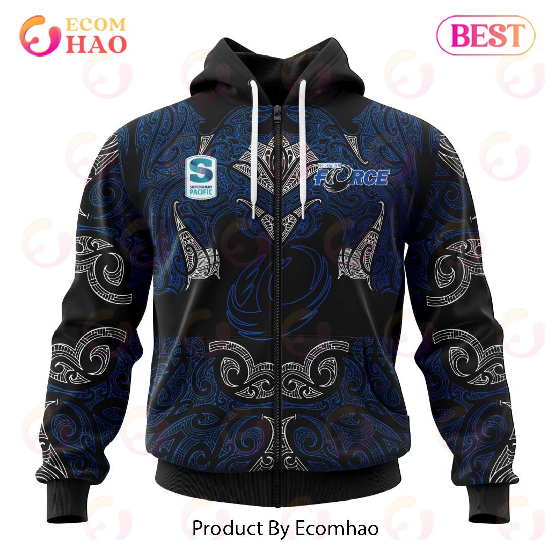 Super Rugby Western Force Specialized Indigenous Outfits Concepts  3D Hoodie