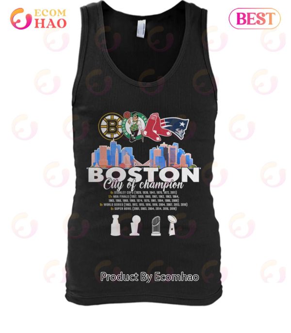 Boston City Of Champion T-Shirt