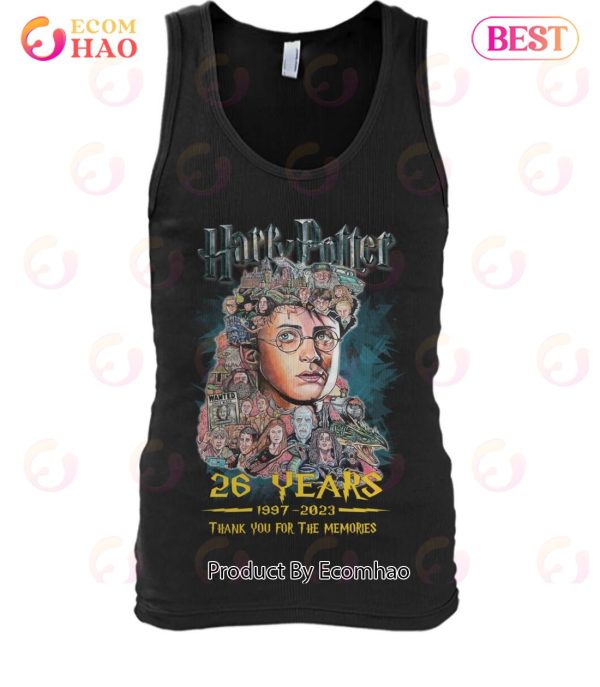 Harry Potter 26 Years 1997 – 2023 Thank You For The Memories T-Shirt