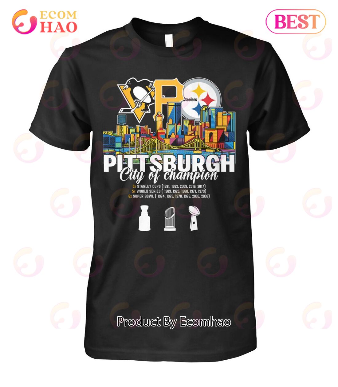 Pittsburgh City Of Champion T-Shirt