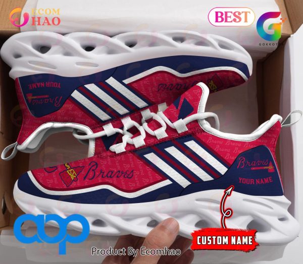 MLB Atlanta Braves Personalized New Clunky Max Soul Sneaker, Shoes
