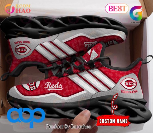 MLB Cincinnati Reds Personalized New Clunky Max Soul Sneaker, Shoes