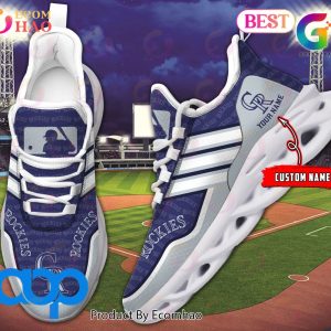 MLB Colorado Rockies Personalized New Clunky Max Soul Sneaker, Shoes