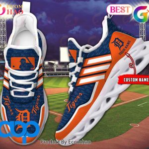 MLB Detroit Tigers Personalized New Clunky Max Soul Sneaker, Shoes