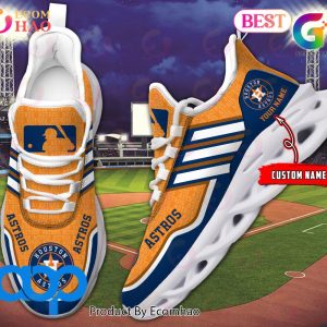 MLB Houston Astros Personalized New Clunky Max Soul Sneaker, Shoes