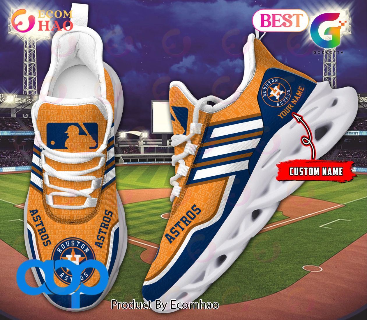 MLB Cincinnati Reds Personalized New Clunky Max Soul Sneaker, Shoes