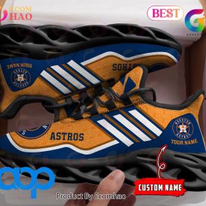 MLB Houston Astros Personalized New Clunky Max Soul Sneaker, Shoes