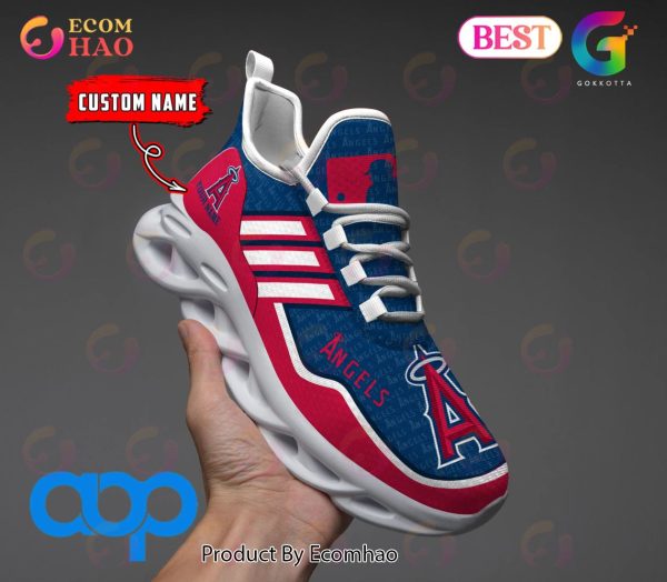 MLB Los Angeles Angels Personalized New Clunky Max Soul Sneaker, Shoes