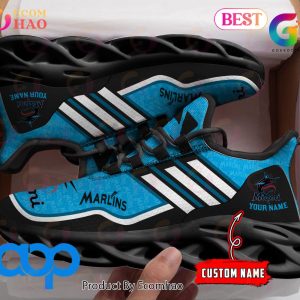MLB Miami Marlins Personalized New Clunky Max Soul Sneaker, Shoes
